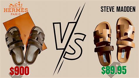 hermes sandalen dupe|hermes sandals vs steve madden.